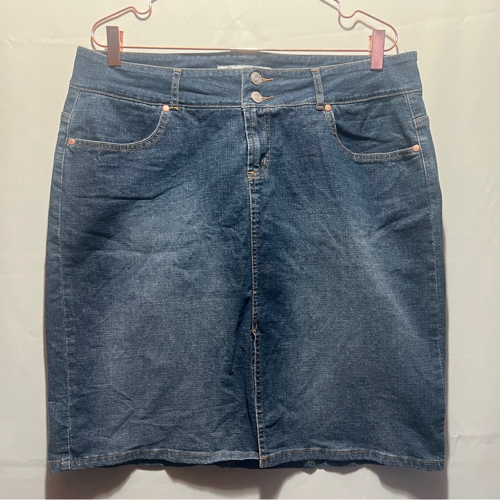 Paris Blues |‎ Vintage | Soulmate Denim Pencil Skirt